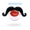 Chupeta de Bigode para Bebê