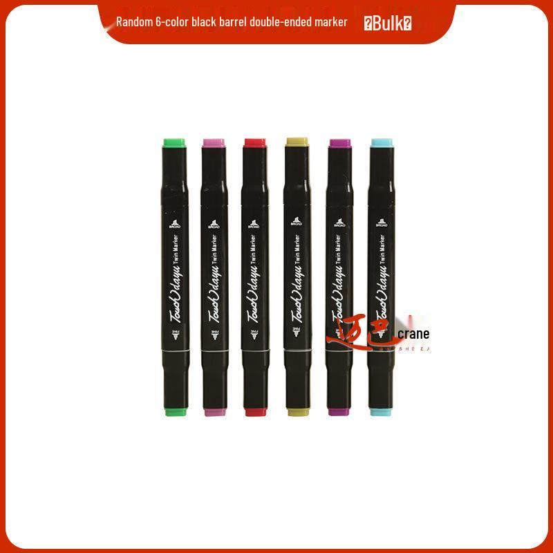 Genuine TOUCH Dual-Tip Oil-Based Marker Set, 48 Colors - Art Drawing Tools & Colored Pencils
