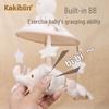 Kakiblin Organic Cotton Musical Baby Mobile - Anti-Strabismus Hanging Umbrella Crib Decor