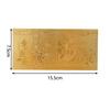 Gold Foil Commemorative Banknote For Collection Home Decor Gold Foil Commemorative Notes Red Envelope Gift