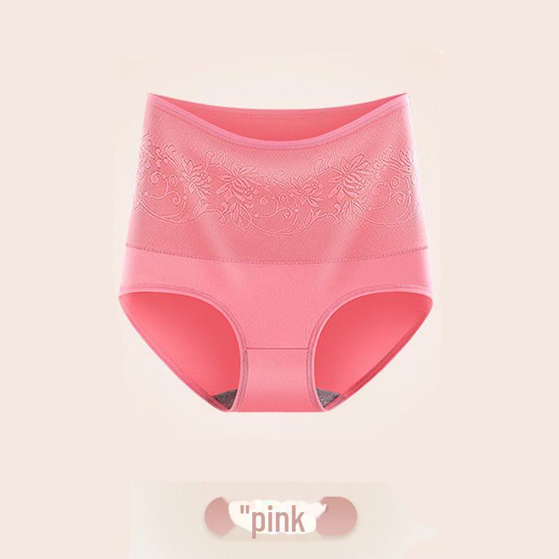 

Новый стиль осень/зима женское термобелье из хлопка с высокой талией и бархатом XXL розовый