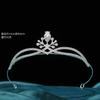 High-End Crown Headgear Princess Children'S Light Luxury Crystal Crown Birthday Gift Girls Stage Performance Crown Hair Accessories