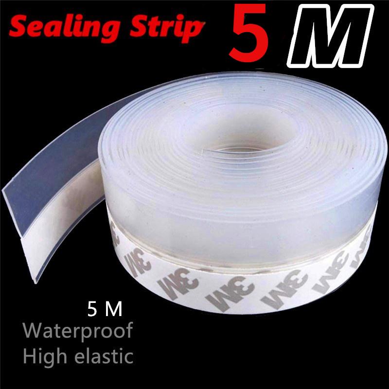 5M Silikon Dichtungsstreifen Wetter Stripping Gummi Tür