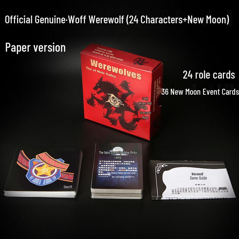 Woff Werewolf: Lights Out, Close Your Eyes - Card Game