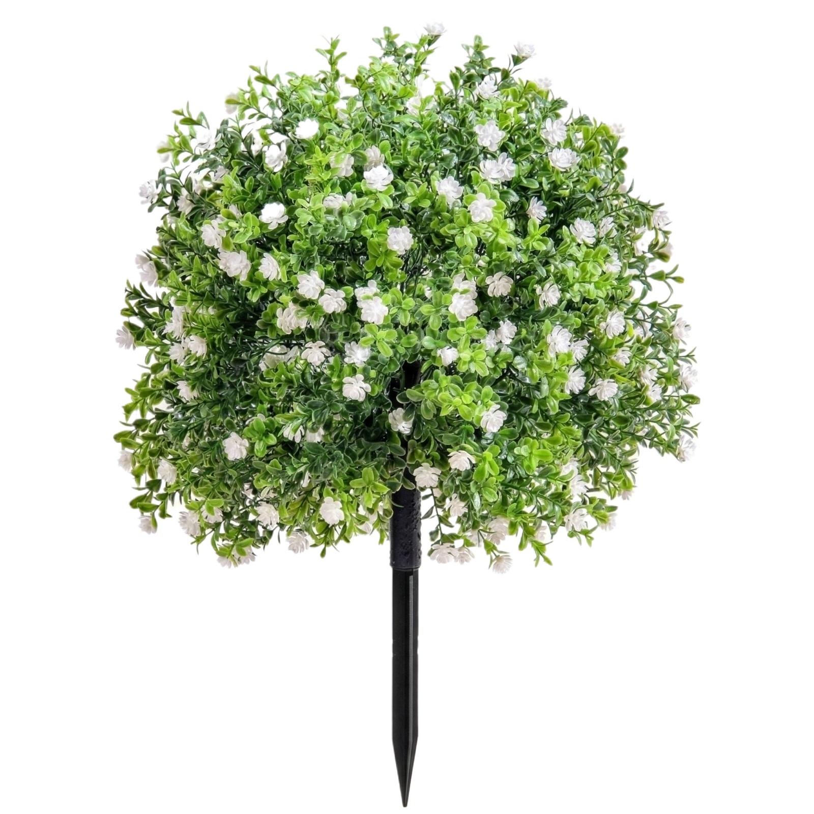 

Spring And Summer Outdoor Garden Courtyard Ground- Artificial Green Plants One Size білий