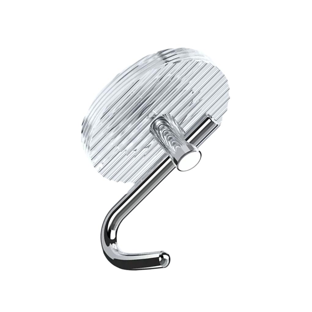 

Акриловый роскошный настенный крючок, универсальное использование для любой обстановки, не требующее прокалывания, вешалка для пальто серебряный