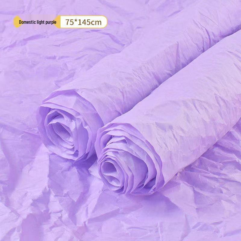 1.2m Wedding Hand-Rubbed Butterfly Pleated Crepe Paper Sheets for Floral Art