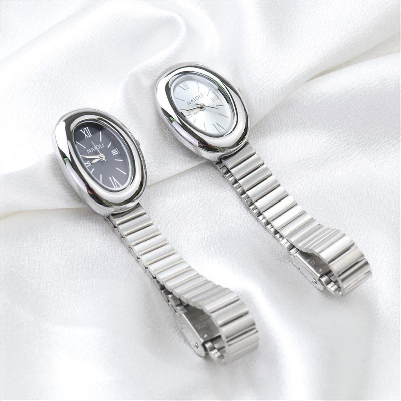 New Elegant Women's Quartz Oval Watch - Luxury Design for Students and Ladies