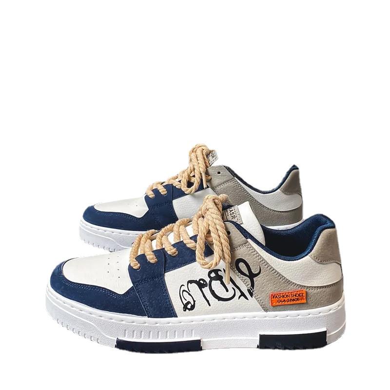 Fashion Fashion Designer Shoes Men Casual Platform Sneakes Lace Up Trainers Student Sneakes Mens Vulcanized Shoes Zapatillas Hombre