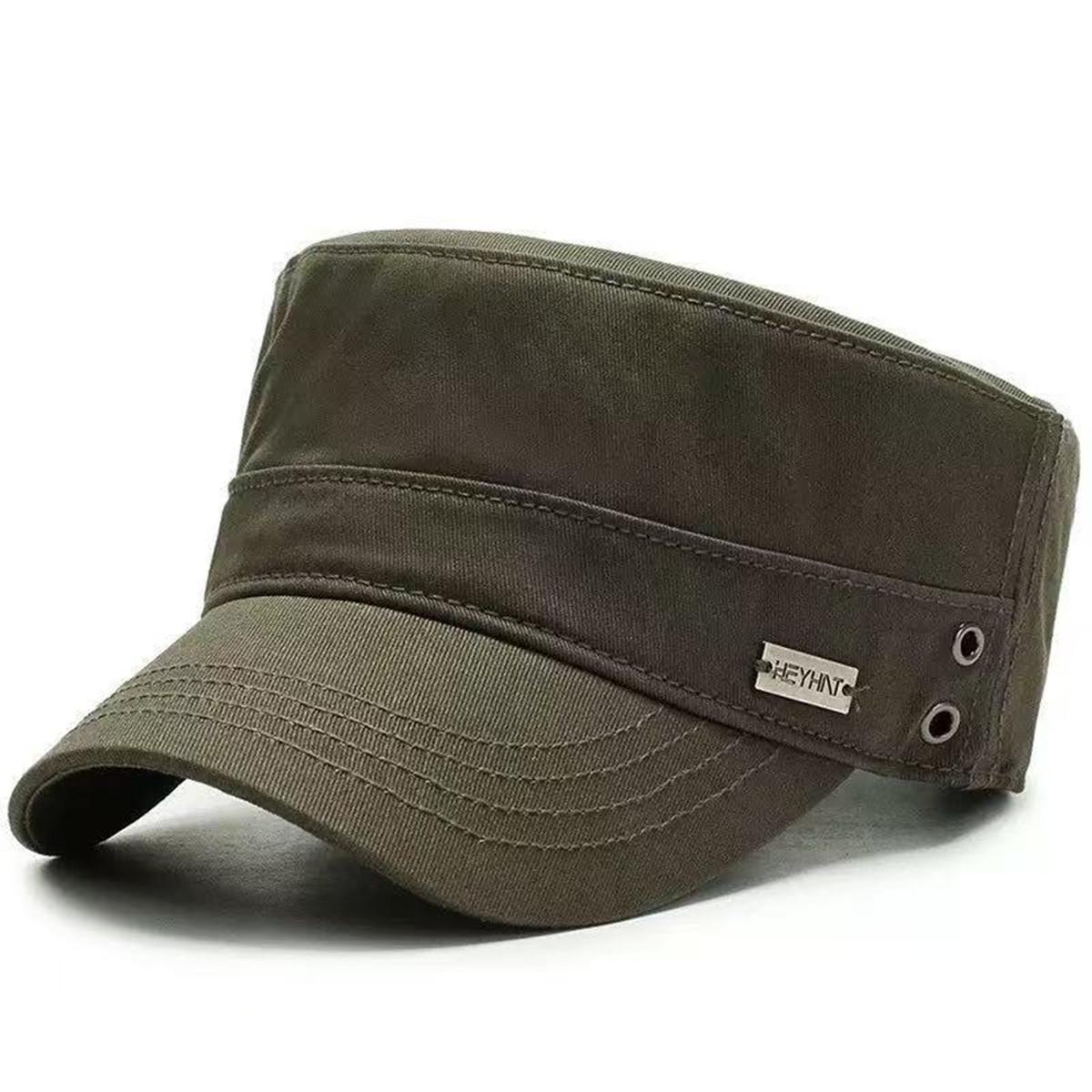 

Unisex HEYHNT Baseball Caps Spring Autumn Outdoor Adjustable Casual Hats Sunscreen Hat Sports Cap армія зелений колір