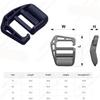 2pcs Plastic Webbing Strap Buckle 20/25/38mm Outdoor Camping Tool Release Hook  Sport Bag Parts