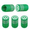 2026 Hot For Volkswagen 5Pcs Aluminum Car Wheel Valve Protection Cap Tyre Dust Cover VW Volkswagen Jetta Polo Touran Golf Passat ET1