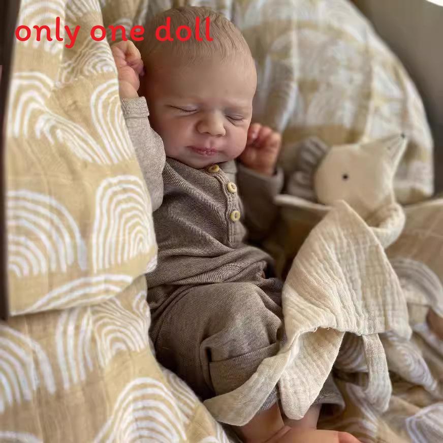 

Reborn Baby Doll Silicone Realistic Newborn Toy For Collectors And Kids