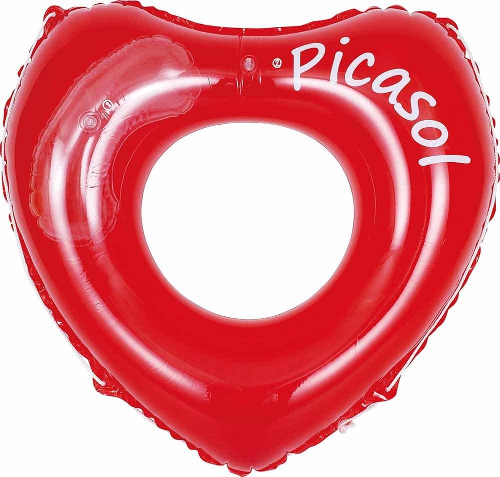 Doshisha Transformable Heart Red Float, 120cm