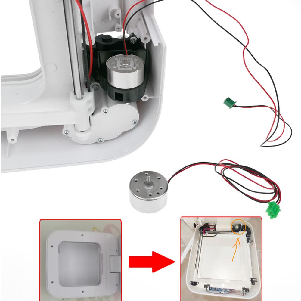DC Motor Small Trash Can Motor For T1S/TC1D Clamshell Smart Garbage Can Trash Can Repair Motor With Cable other