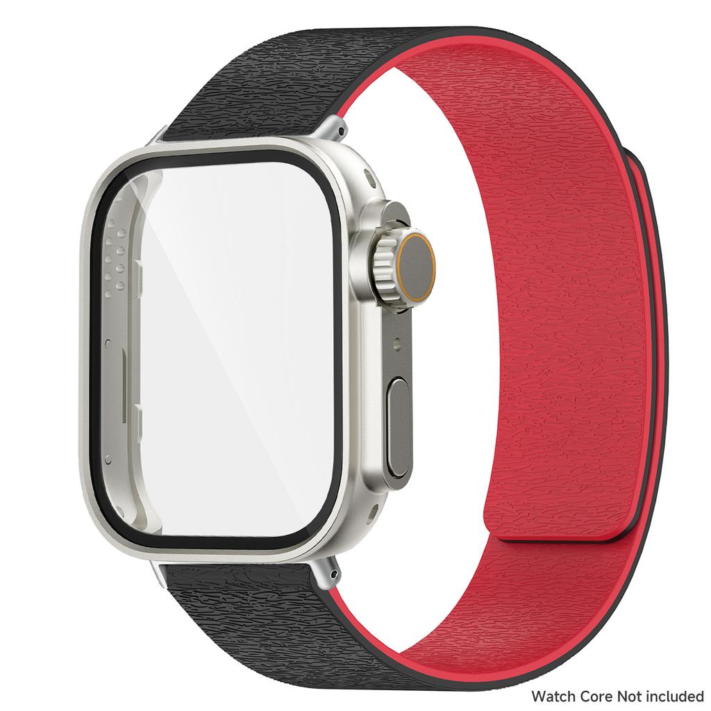 Magnetic Silicone Strap With Change To Ultra Watch Case Screen Protector Cover Fo Fit 4Pro For Huawei Watch Fit4 3 Bracelet