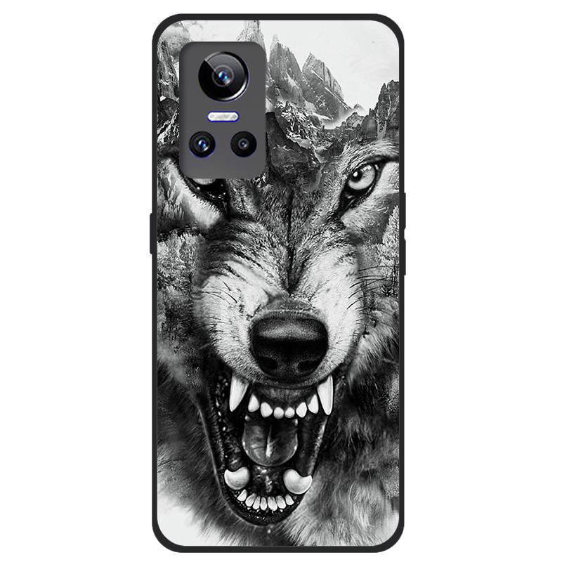 For Realme GT Neo 2 5G Case TPU Silicone Soft Cartoon Clear Case for Realme GT Neo 2 3 Neo3 Phone Cover Neo2T Transparent Coque