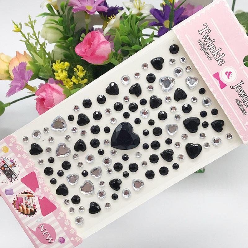 New Stickers On The Face Rhinestone Makeup Bright Face Art Sticker Children's Temporary Tattoo Rhinestone for Strasse Makeup