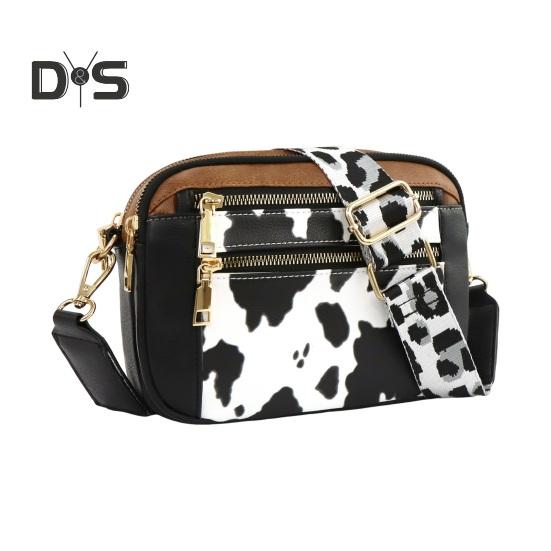 Geantă de umăr mică din piele artificială pentru femei, cu curea reglabilă, pentru călătorii zilnice