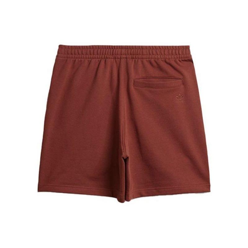 adidas Originals Men's Dark Brown Clover Graphic Shorts HB8823