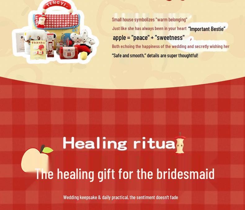 Geantă de machiaj elegantă pentru domnișoarele de onoare - Set cadou perfect pentru nuntă