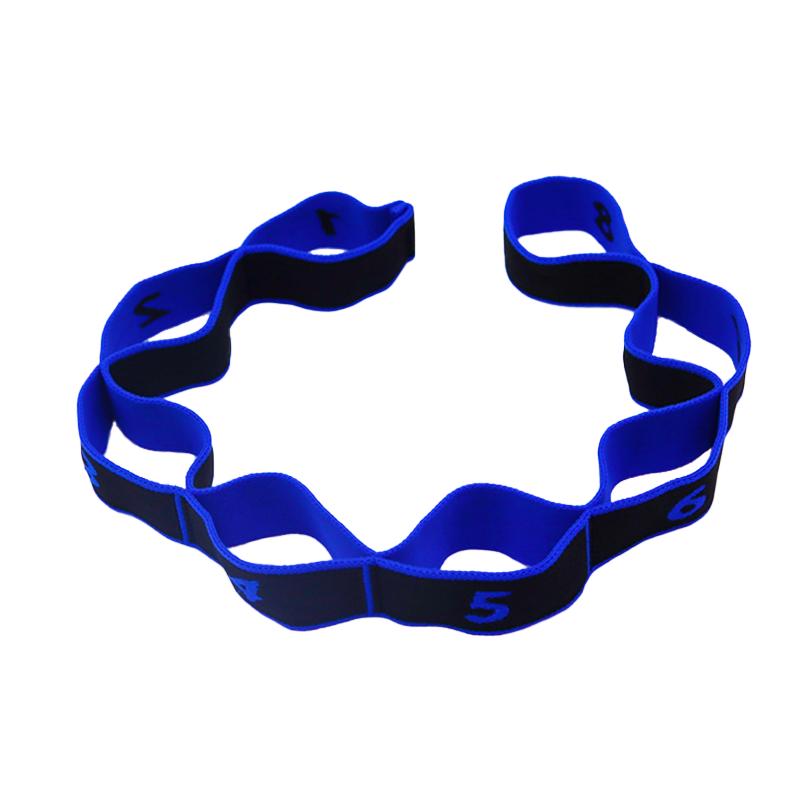 Resistance Band Yoga Auxiliary Stretching Belt Adult Latin Training Elastic Bands Beginner Pilates Dance Loop Fitness Tension