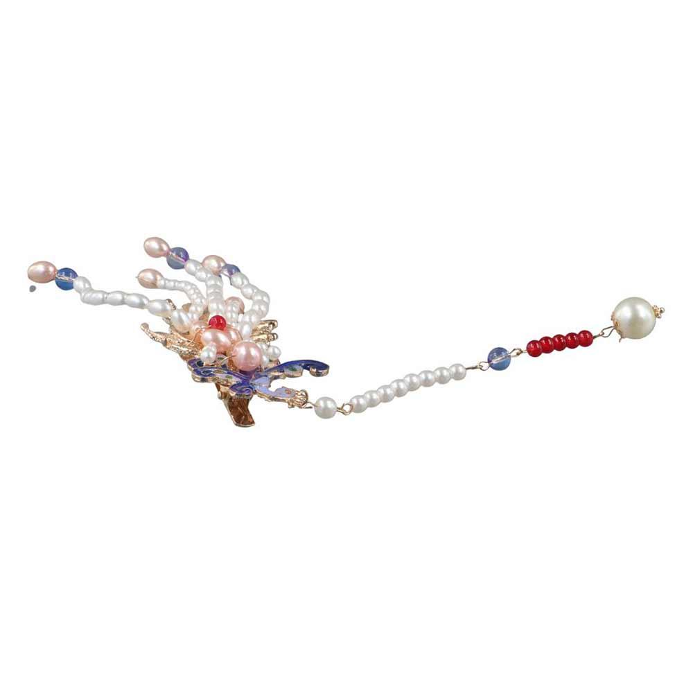 Phoenix Hanfu Hair Stick Tassel Hanfu Headwear Exquisite Chinese Style Hairpin  Women
