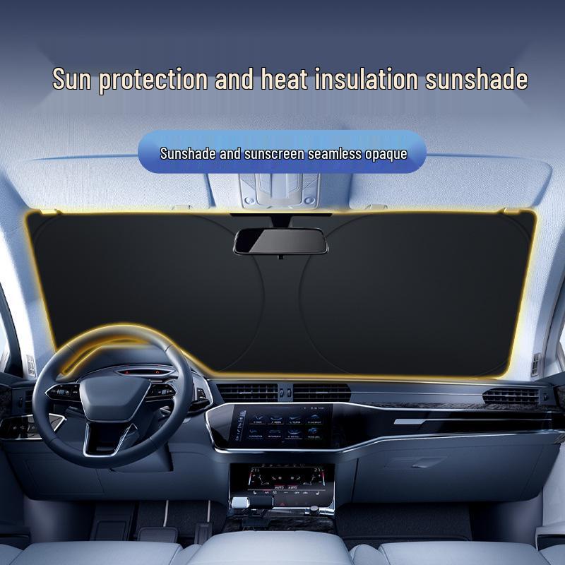 Thickened Windshield Sunshade Umbrella - Heat Insulation & Sun Protection