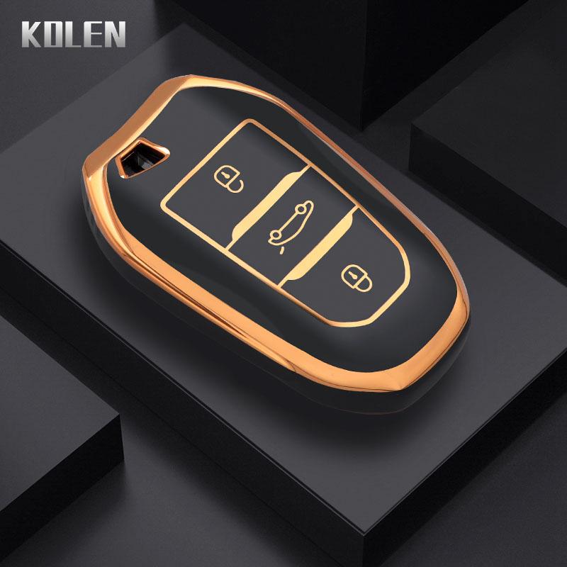 Tpu Car Key Case Cover Shell For Peugeot 107 206 207 208 308 406 408 508 4008 5008 Citroen C1 C2 C3 C4 C5 C6 C8 Cactus Picasso
