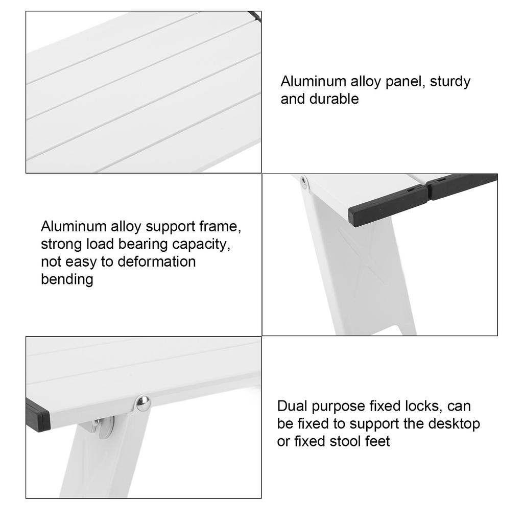Outdoor Ultralight Portable Mini Folding Aluminum Table Compact Camping Folding Table