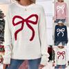 Autumn and Winter New European and American Fashion Loose Long-sleeved Round Neck Christmas Sweater