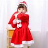 Long Sleeve Santa Claus Cosplay Costume Hat Kids Cosplay Clothes  Decor
