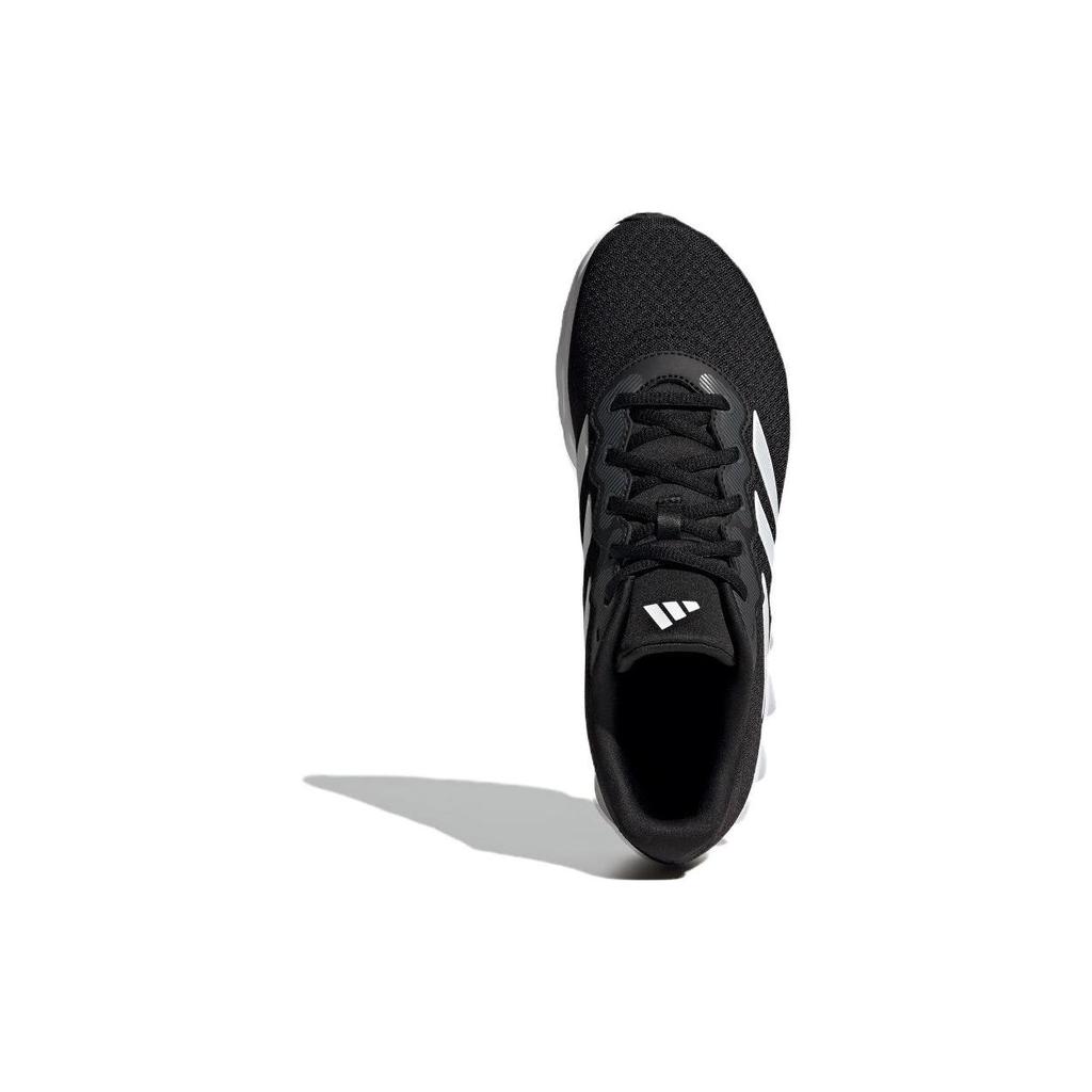 Adidas Switch Move Comfortable Durable Breathable Low Top Running Shoes Unisex Sneakers Black White ID5253