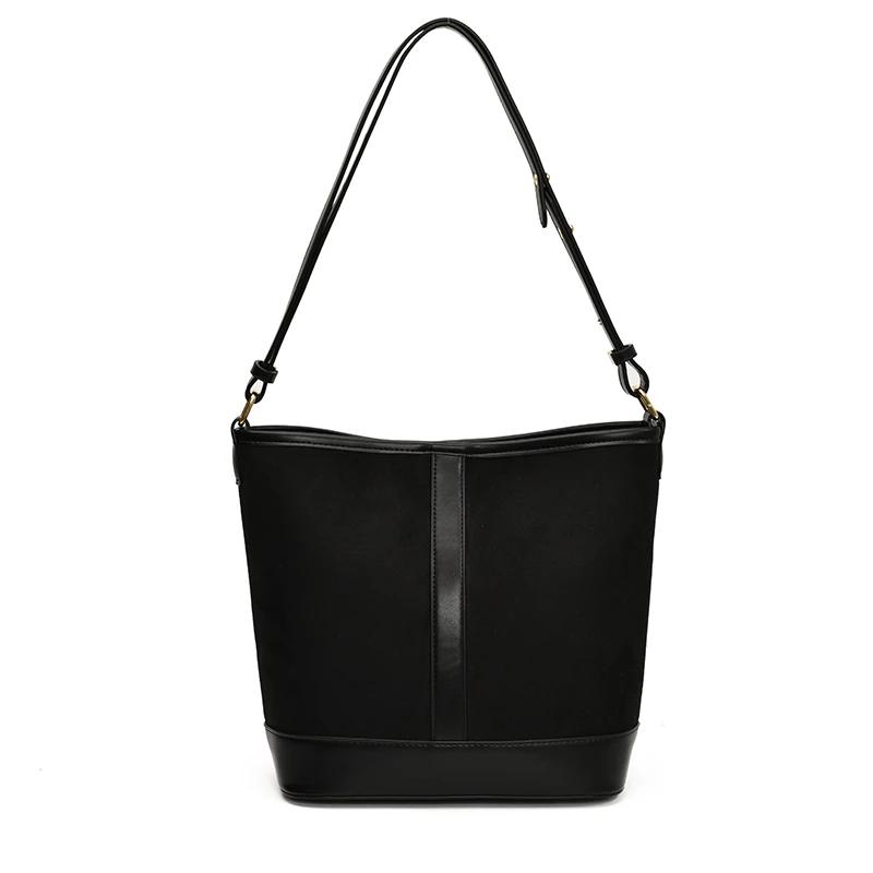 

Light Luxury Fashi Hasp Faux Suede Women s Shoulder Bag 2026 High Quality Large Capacity Commute Stylish Design Crossbody Bags чёрный