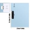 New Multifunction A4 File Folder Thickened Waterproof Exam Paper Storage Clip Writing Pad School Office