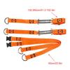 Adjustable Storm Straps Kits Orange Tensioner Awning Tie Down Caravan Motorhome Outdoor Camping Tool RV Accessories