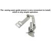 Sewing Machine Seam Guide Presser Stainless Steel Industrial Foot Tucker Gauge Tool Replacement Spare Parts Accessories