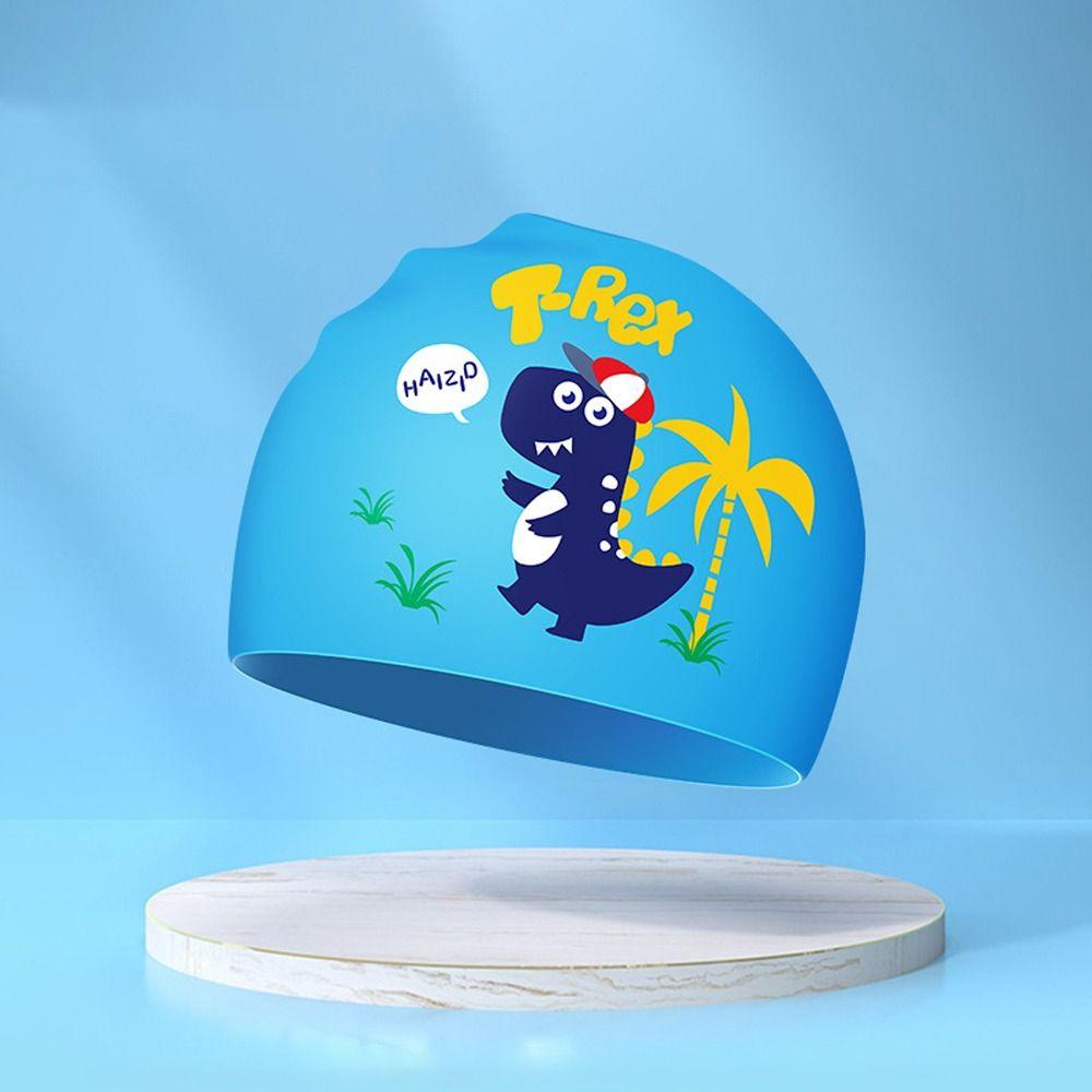 Silicone Diving Cap Waterproof Bathing Cap Photography Props Swimming Cap Swim Pool