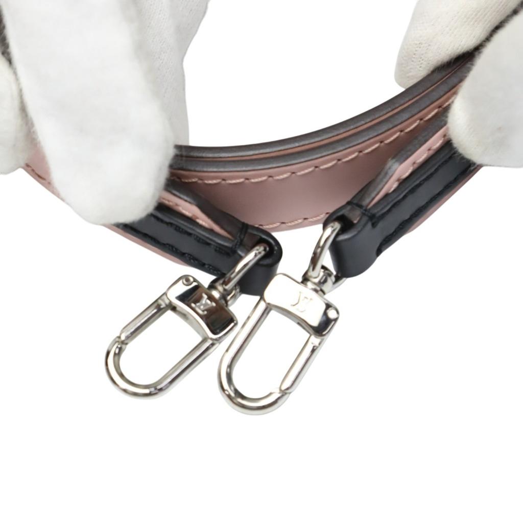 LOUIS VUITTON Epi Petit Sac Plat Handbag Epi Leather Rose valerine Women M69575 Used