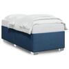 VidaXL Bed Frames Blue 100 X 200 Cm Fabric, Slatted Base, Platform Bed Frame, Upholstered Bed Frame, Bedroom Furniture To 3284456