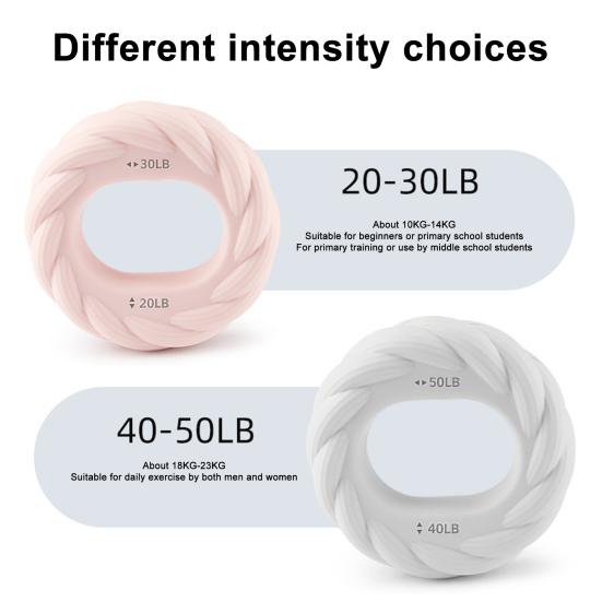 

Силіконовий кистевий еспандер, тренажер для кисті, компактний дизайн, портативний, ергономічний, тренажер для сили хвату, ефективний зміцнювач передпліччя S