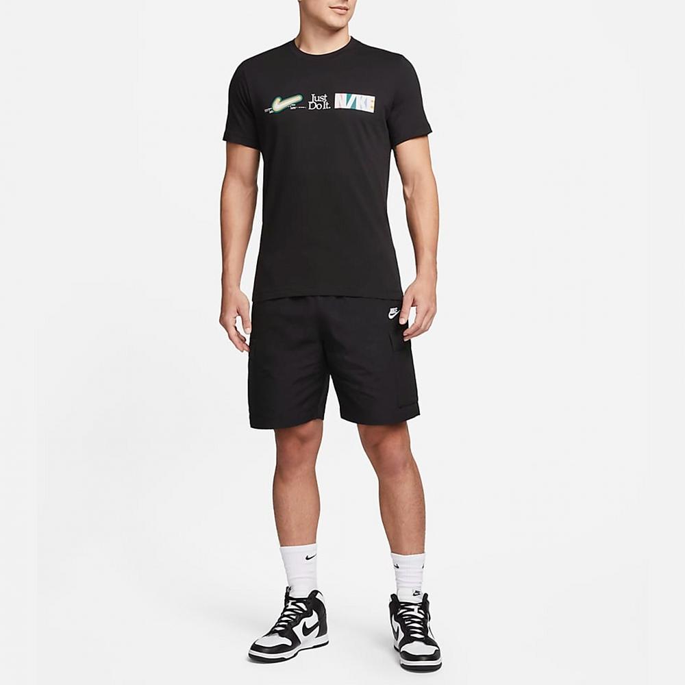 New Nike T Shirts Men Black FB9775-010