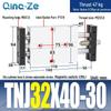 Regulowany skok Dwosiowy cylinder pneumatyczny dwururkowy TNJ TNJ10/16/20/25/32-30-100
