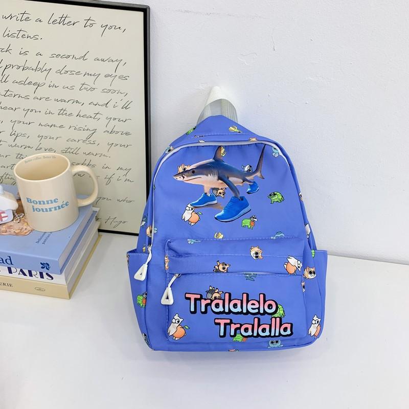 Kindergarten Middle And Older Children'S Baby Schoolbag Cute Printing Light Travel Boys And Girls Backpack Children'S Backpack