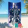 Customizable personalized beach towels Attack on Titan themed designs.Suitable for the beach, yoga, sports;ideal as beach accessories