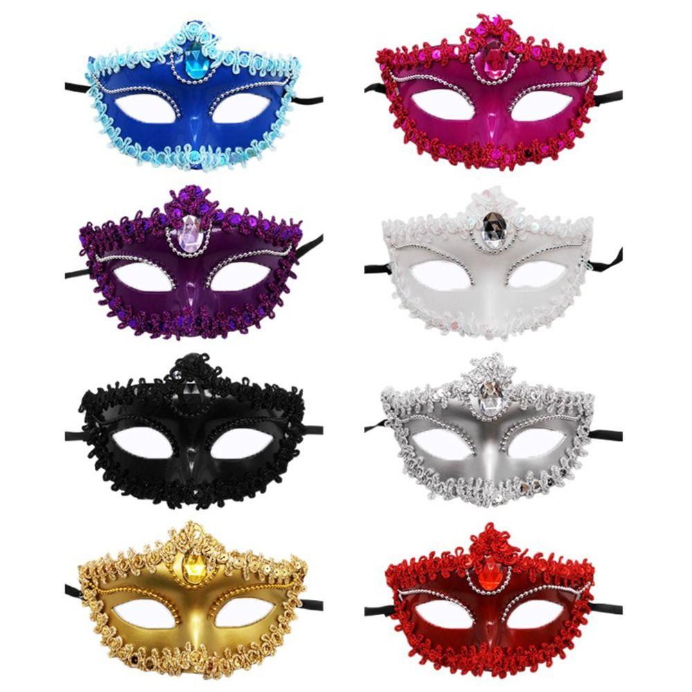 

Costume Cosplay Prom Props Lace Eye Mask Venice Mask Lace Masquerade Dance Masks Party Supplies