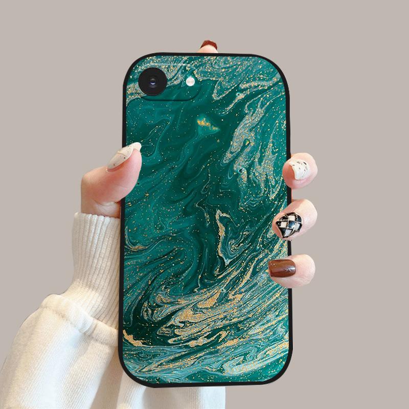 Case For iPhone 16e 5G Fashion Cartoon Soft Silicone TPU Phone Cover For iPhone SE4 Coque Apple SE 4 Shockproof Bumper Shells