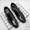 Fashion New Luxury Designer Charm Dress Leather Monk Strap Shoes For Men Formal Wedding Prom Dress Homecoming Sapatos Tenis Masculino