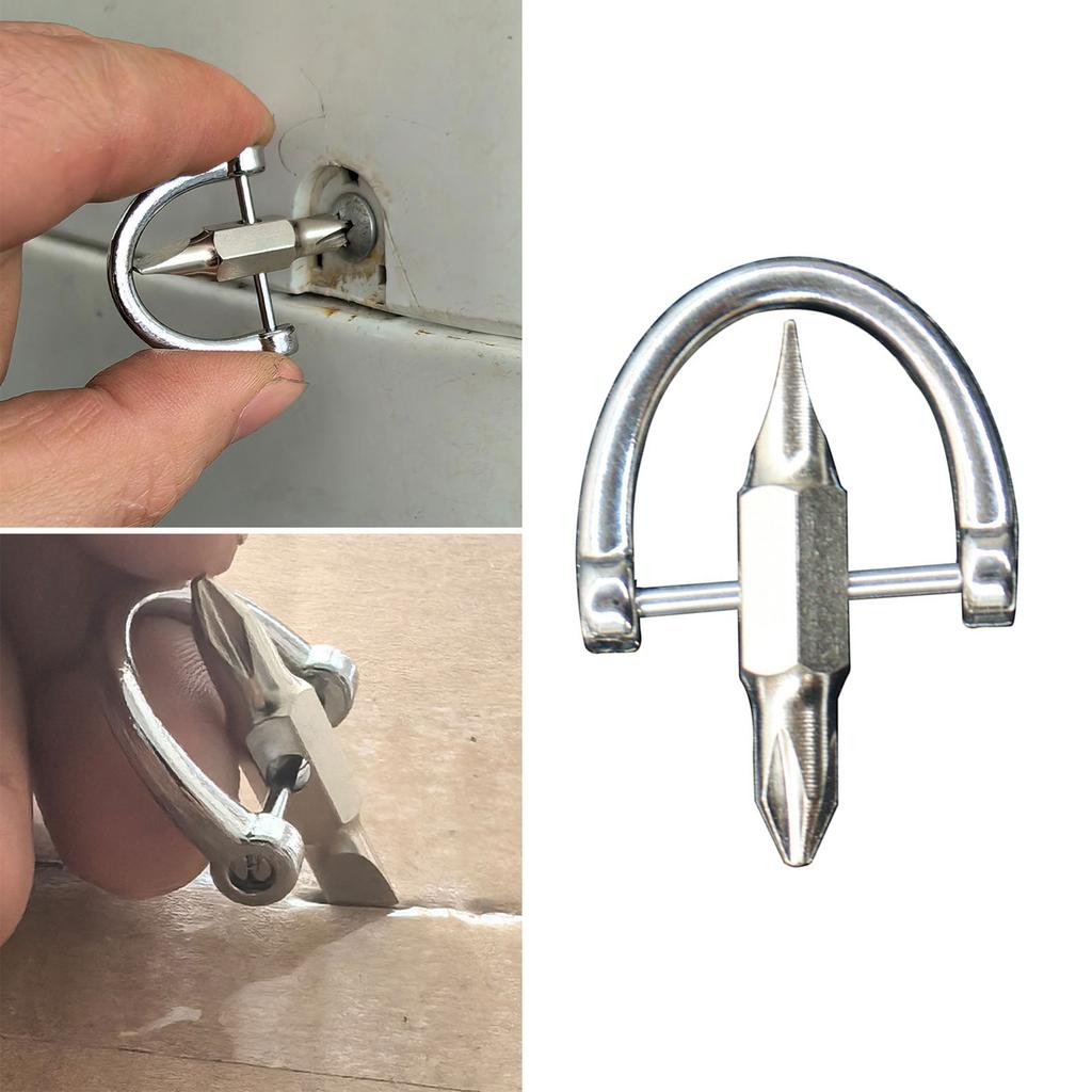 Essential Pocket Flathead Screwdriver Keychain Suitable For Everyday Use Convenience Effortless Portability Practicality