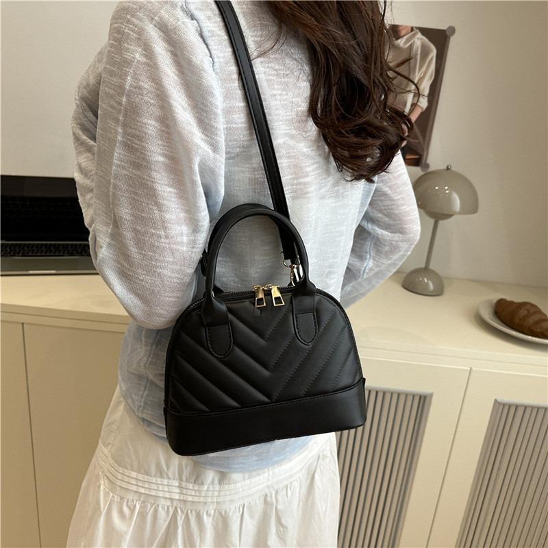 Candy Color Shell Bag Women's Casual Fashion Diamond Summer New Commuter Trendy Handbag Shoulder Messenger Bag Women